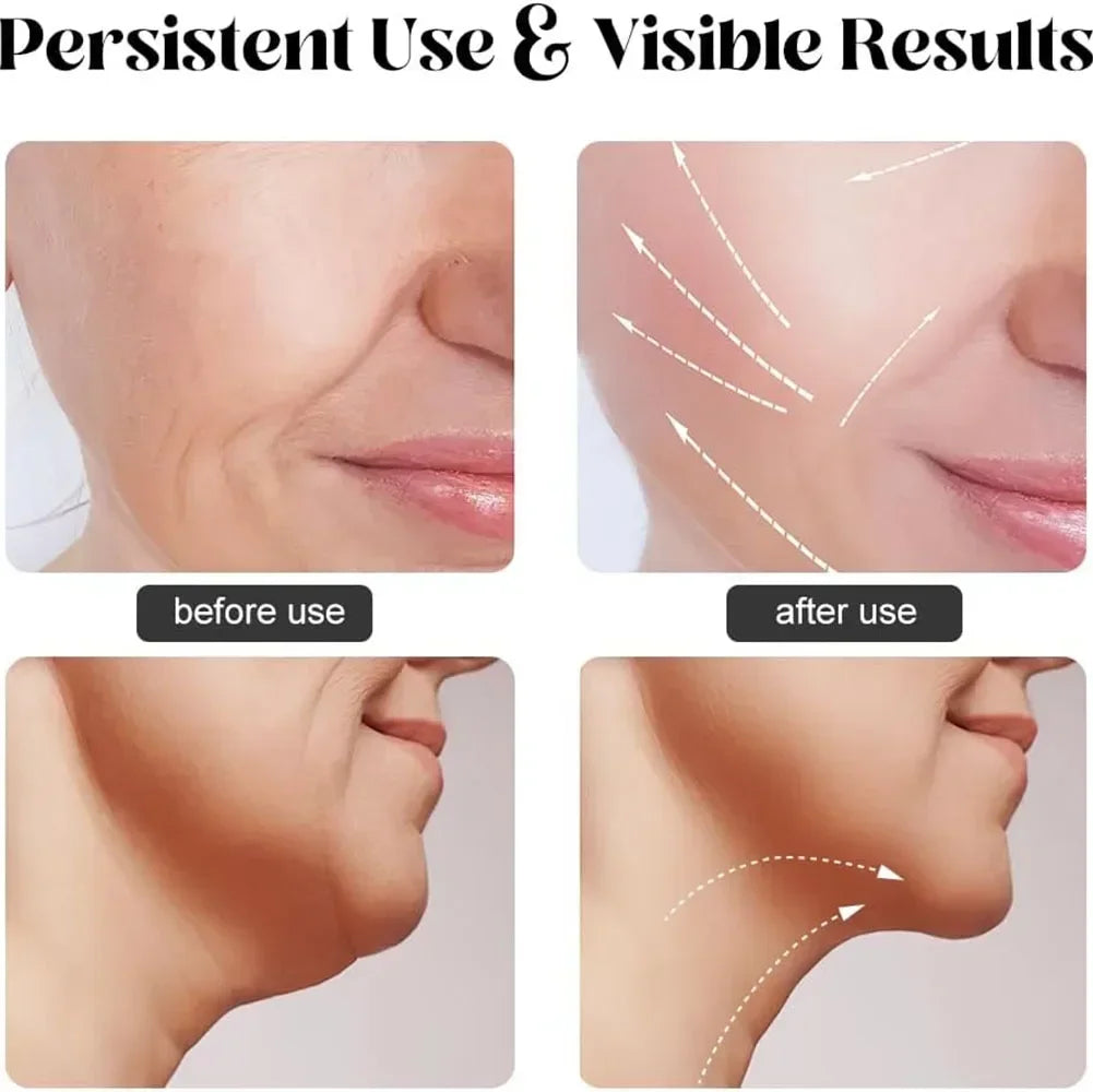 EMS Neck Face Beauty Device Facial Lifting Machine Skin Tighten Reduce Double Chin Anti Wrinkle Remove Lifting SkinCare Massager