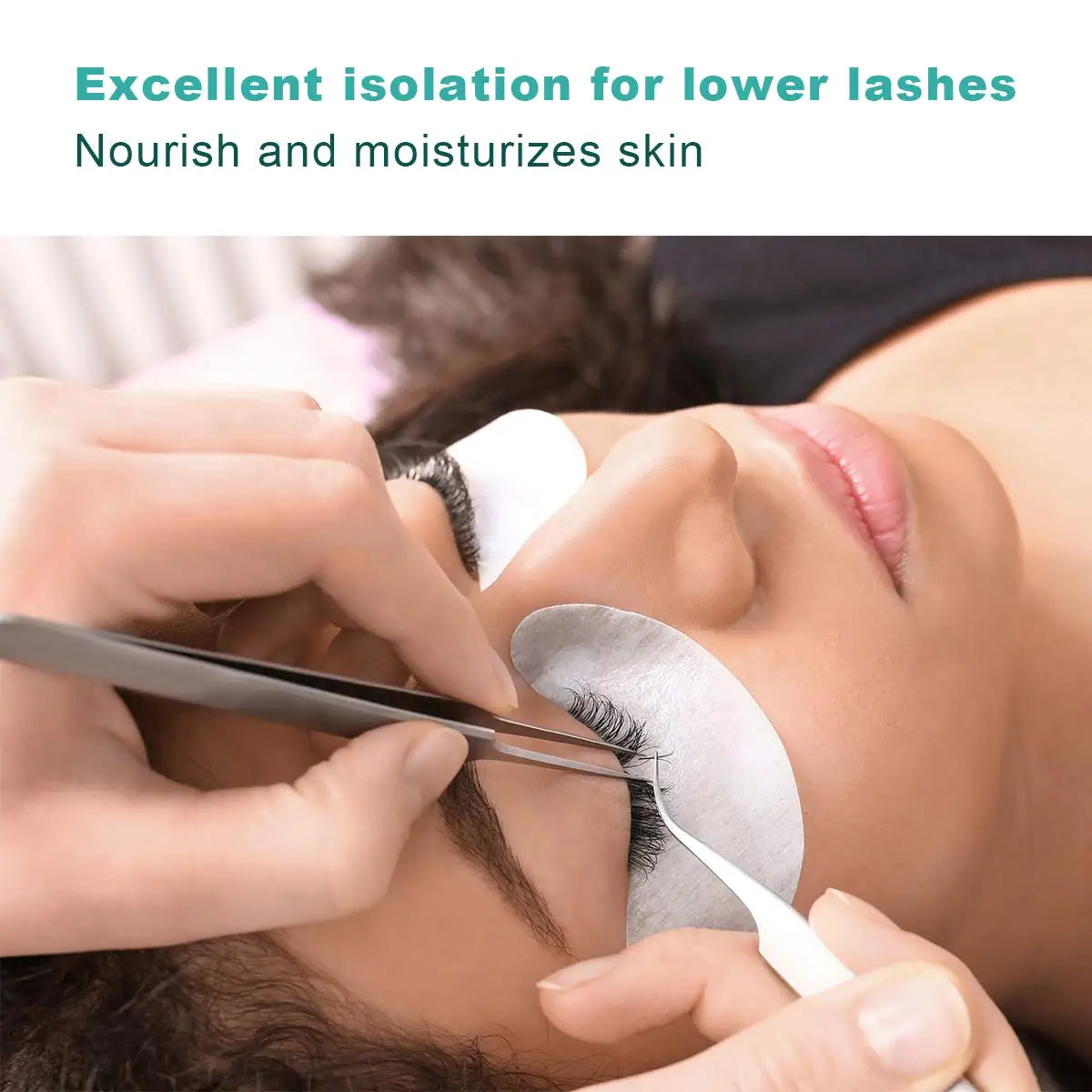 100Pairs Wholesale Hydrogel Eye Patch for Building Eyelash Extension Under Eye Pads Grafted Lash Stickers Beauty Tools