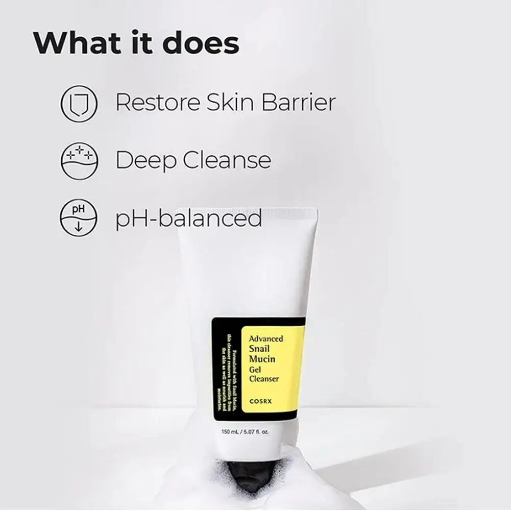 Advanced Snail 96 Mucin Power Essence/Cleanser/Cream Moisturizing Smoothing Nourishing Korean Cosmetics Facial Skin Care Product