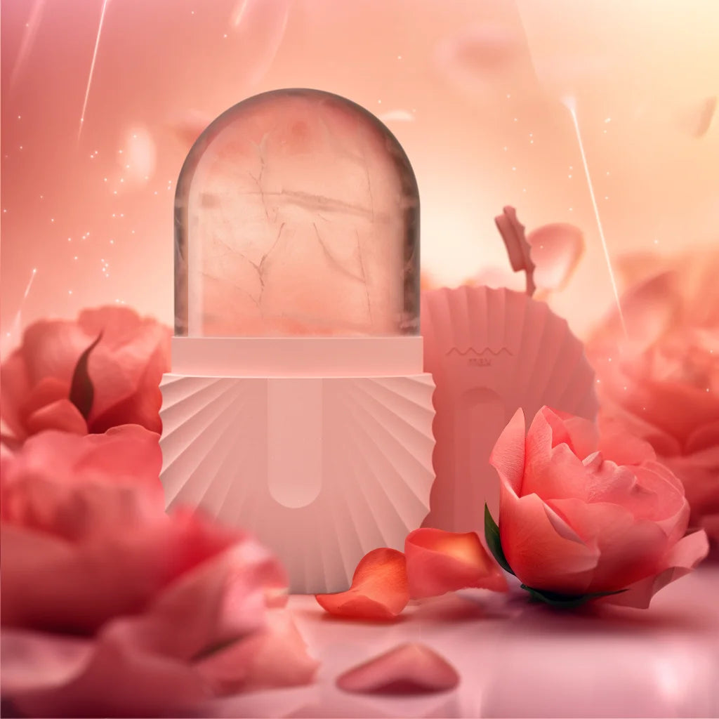 Ice Face Roller Ice Cube Beauty Massage Silicone Ice Mold For Eye Puffiness Ice Facial Roller Shrink Pores Multifunctional mold