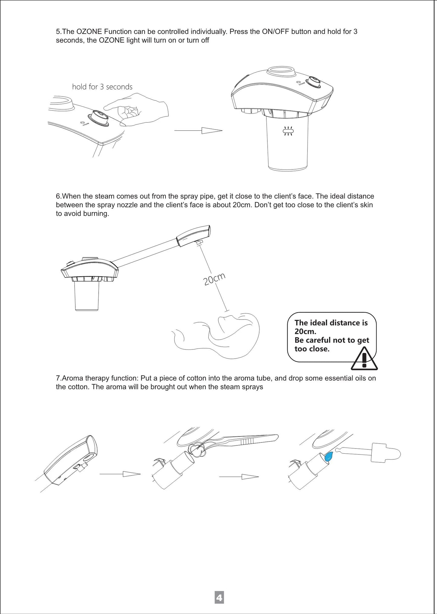 Hot Facial Steamer Warm Mist Humidifier for Face Deep Cleaning Vaporizer Sprayer Ozone Home Spa Salon Skin Care Whitening