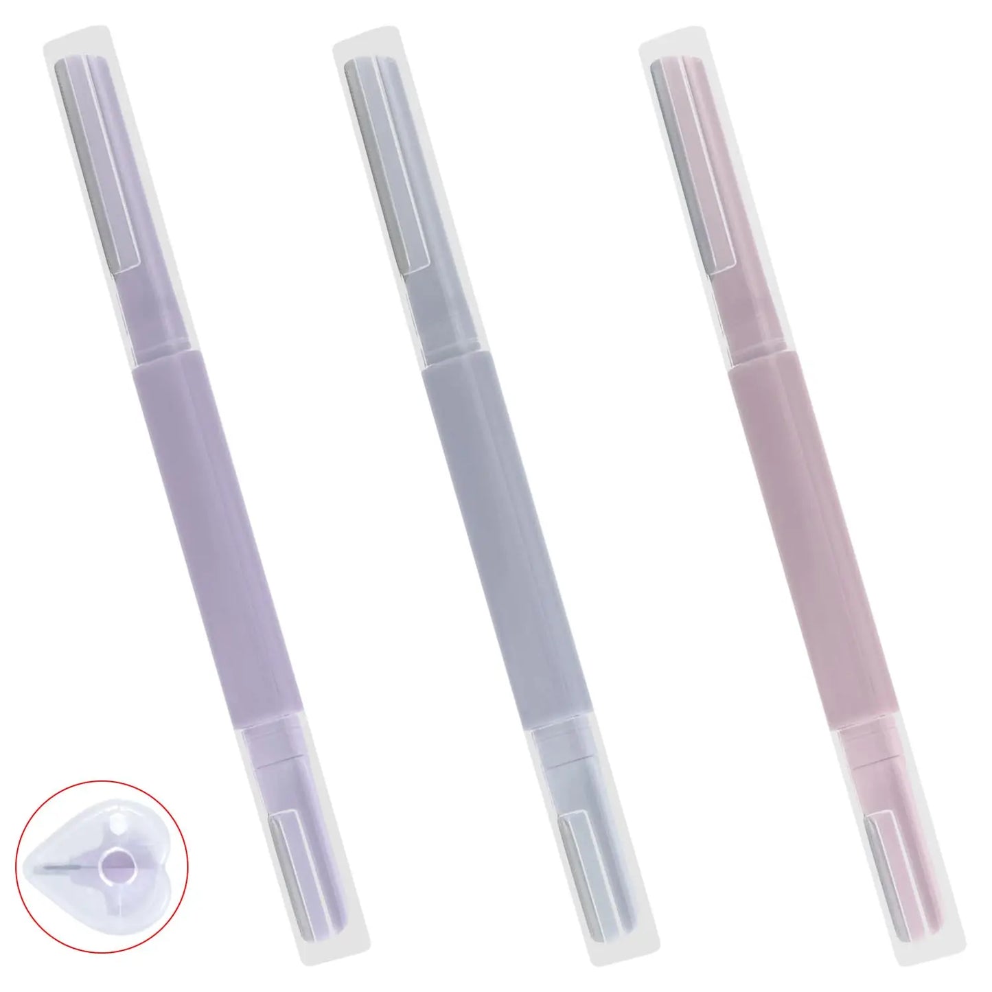 Precision Double-Headed Dermaplaning Tool, Sharp & Safe Dermaplane Razor, Face Razors for Women, Eyebrow Razor, Facial Razor