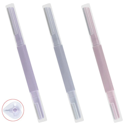 Precision Double-Headed Dermaplaning Tool, Sharp & Safe Dermaplane Razor, Face Razors for Women, Eyebrow Razor, Facial Razor