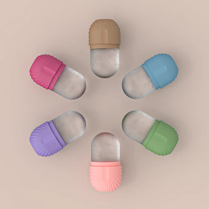 Ice Face Roller Ice Cube Beauty Massage Silicone Ice Mold For Eye Puffiness Ice Facial Roller Shrink Pores Multifunctional mold