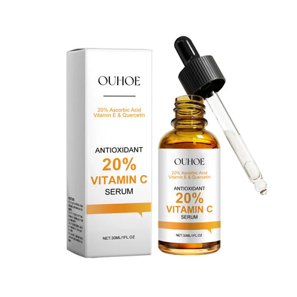 Vitamin C Facial Serum Anti Aging Deep Hydrating Fade Fine Wrinkles Brightening Moisturizing Repair Nourishing Skin Care Essence