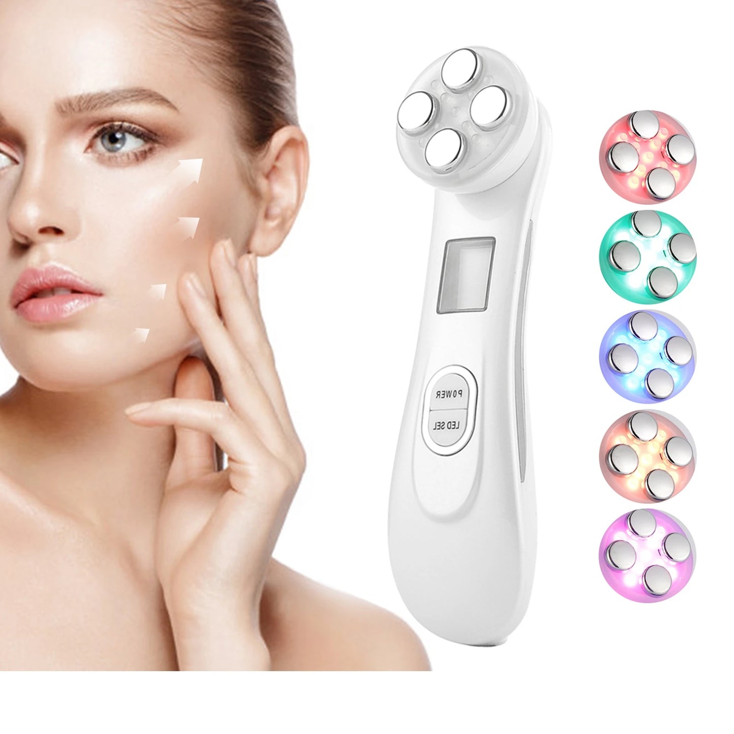 5 in 1 RF EMS LED Skin Tightening & Anti-Wrinkle Massager