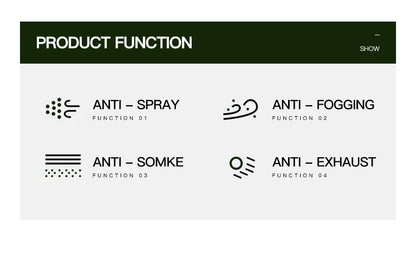 Full Face Sunglasses Mask Women Men Protective Faceshield Glasses Goggles Covered Spherical Lens Anti-Spray Cycling Sunglasses