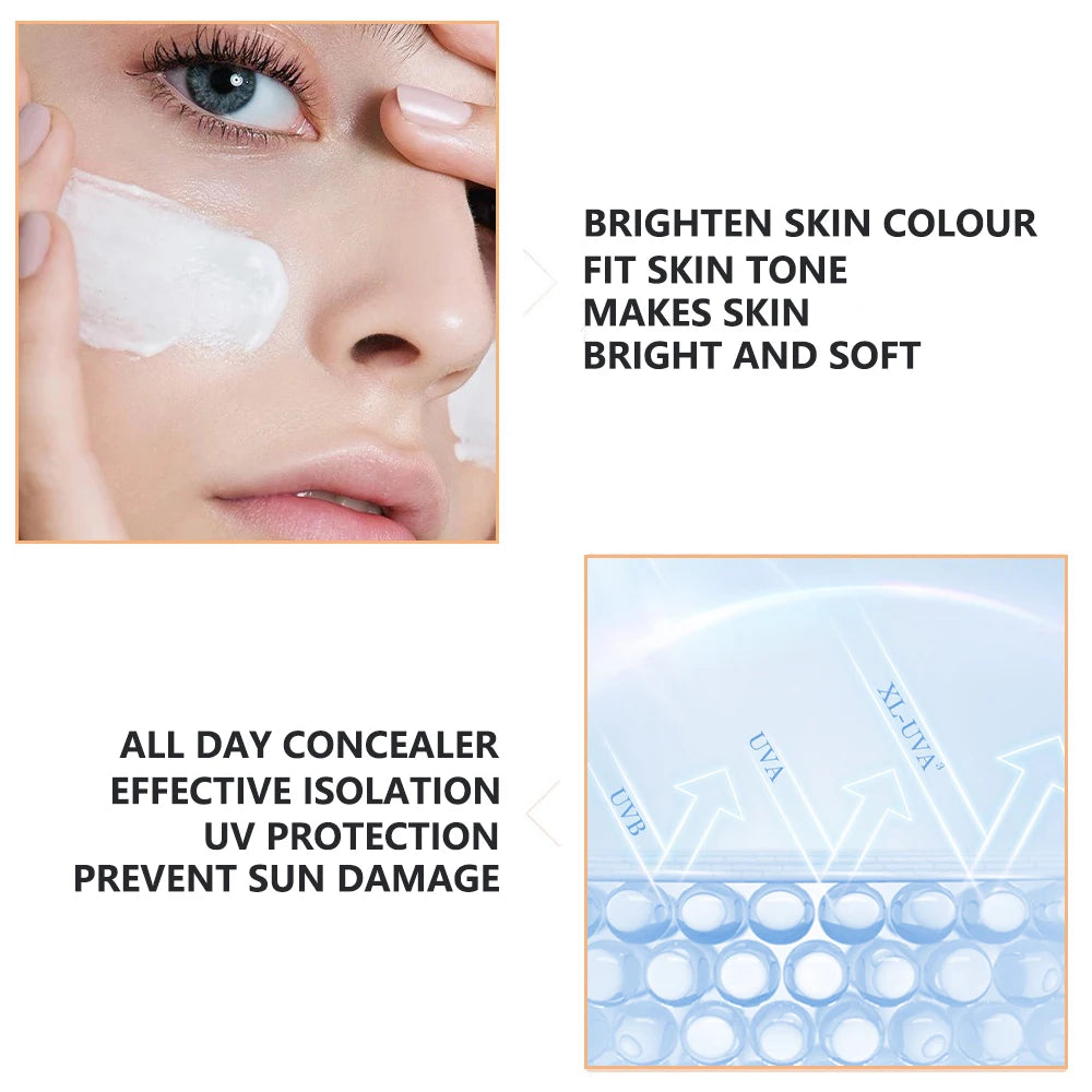 Korea 5ml BB Cream Glow Pigment Starter Kit Facial Niacinamide Foundation Cream Moisturizing Rejuvenation Skin Care