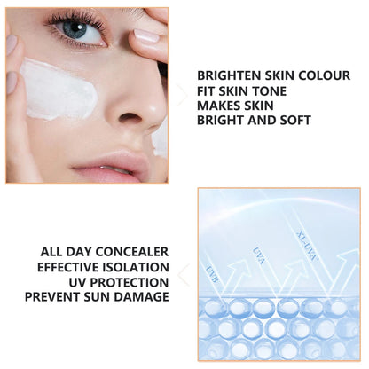 Korea 5ml BB Cream Glow Pigment Starter Kit Facial Niacinamide Foundation Cream Moisturizing Rejuvenation Skin Care