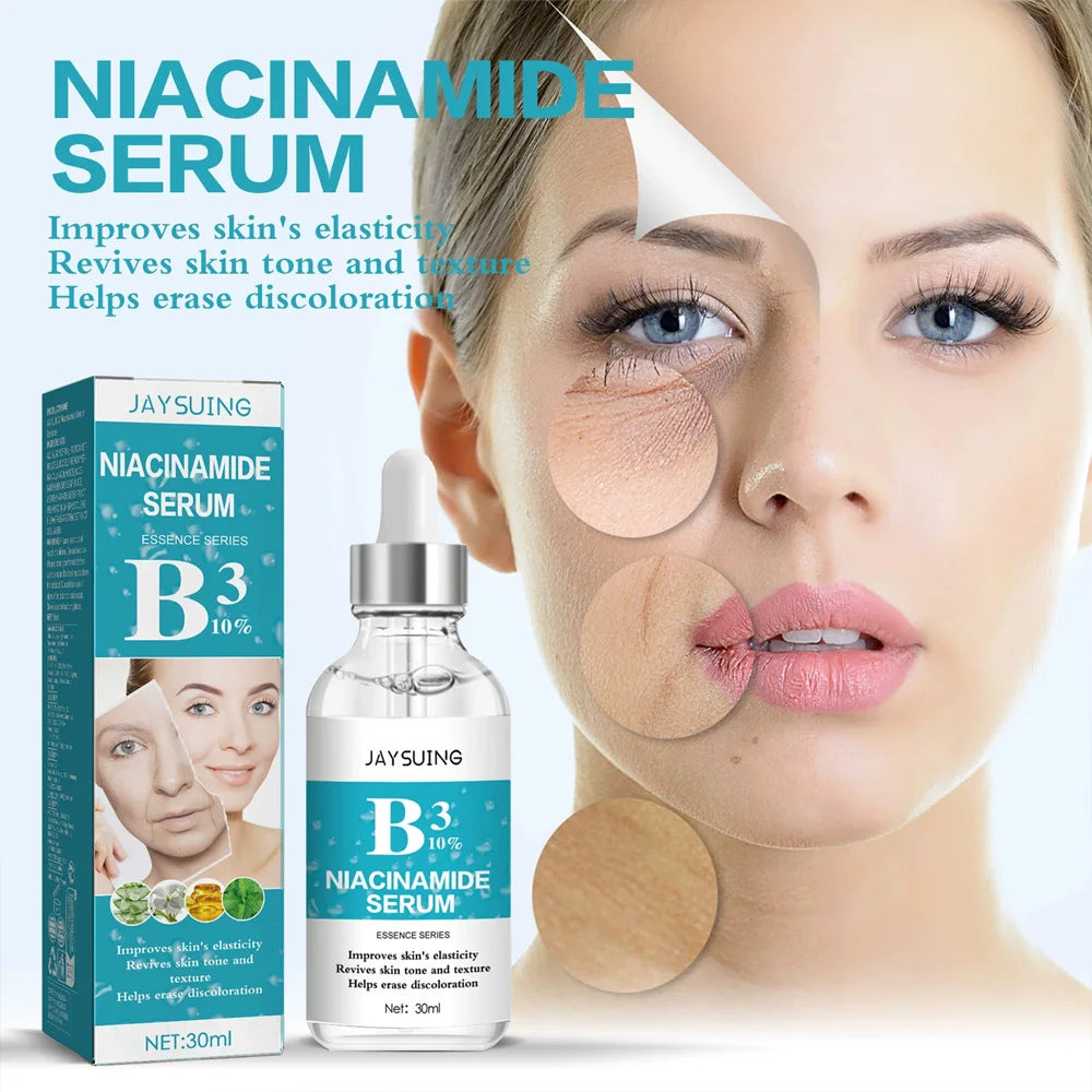 B3 Nicotinamide Serum Facial Anti W-rinkle Lift Firming Fine Lines Lightening Dark Circle Skin Brightening Skincare Products