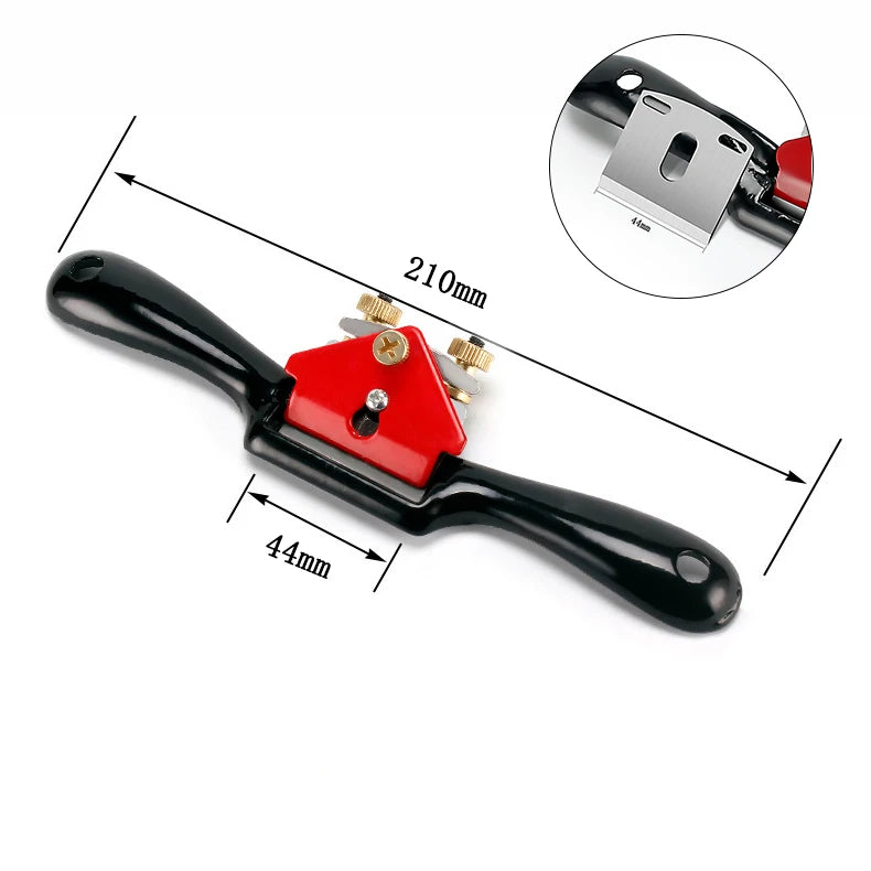 Wood Planer Woodworking Hand Planing Tools Mini Sharp Adjustable High Speed Steel Blade 9/10 Inch Carpenter Tools