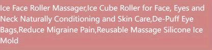 Ice Facial Roller Skin Care Beauty Lifting Contouring Tools Ice Cube Trays Ice Globe Balls Face Massager Skin Care Tool