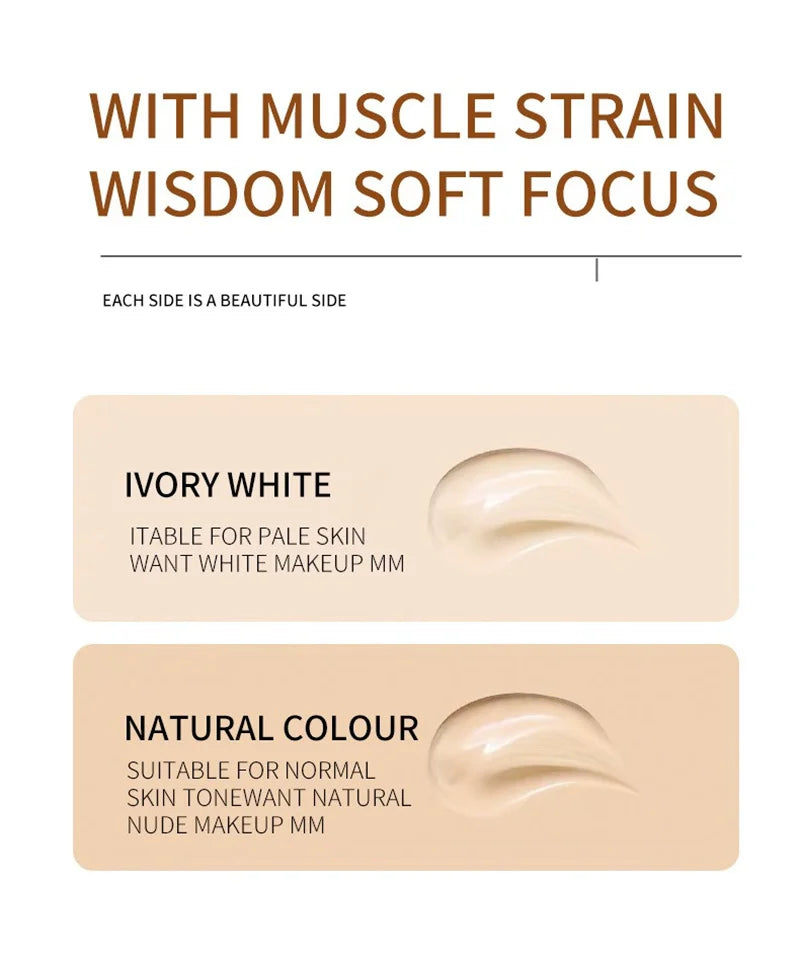 BB Cream Full Cover Face Base Liquid Foundation Makeup Waterproof Long Lasting Facial Concealer Whitening Cream Korean Make Up