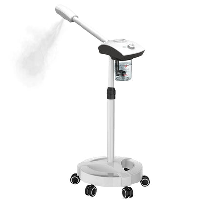 Hot Facial Steamer Warm Mist Humidifier for Face Deep Cleaning Vaporizer Sprayer Ozone Home Spa Salon Skin Care Whitening