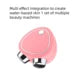 Facial Massage Roller Facial Beauty Device Portable and USB Rechargeable Multifunctional Household Massage Device Facial Massage
