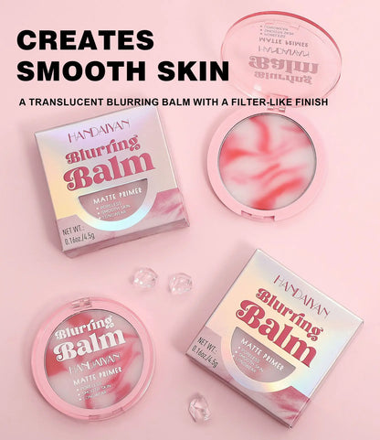 HANDAIYAN Light Mist Water Resistant Oil Control Brightening Complexion Matte Concealer Setting Powder with Powder Puff