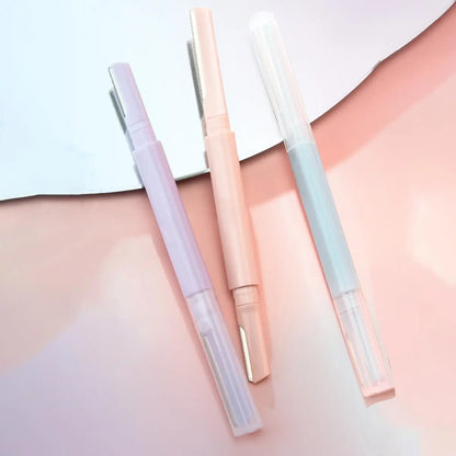 Precision Double-Headed Dermaplaning Tool, Sharp & Safe Dermaplane Razor, Face Razors for Women, Eyebrow Razor, Facial Razor