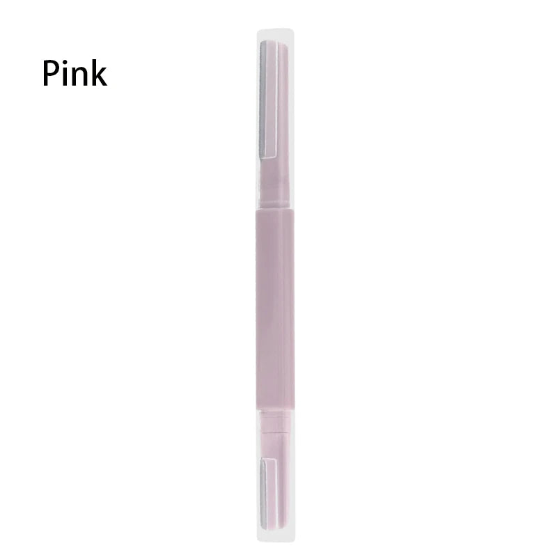 Precision Double-Headed Dermaplaning Tool, Sharp & Safe Dermaplane Razor, Face Razors for Women, Eyebrow Razor, Facial Razor