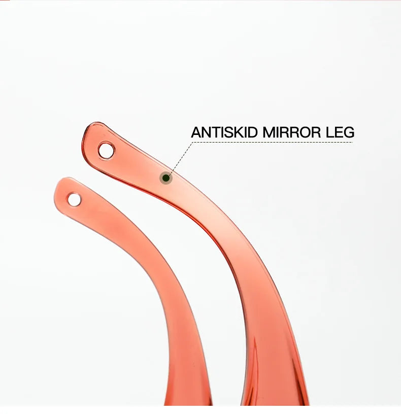 Full Face Sunglasses Mask Women Men Protective Faceshield Glasses Goggles Covered Spherical Lens Anti-Spray Cycling Sunglasses