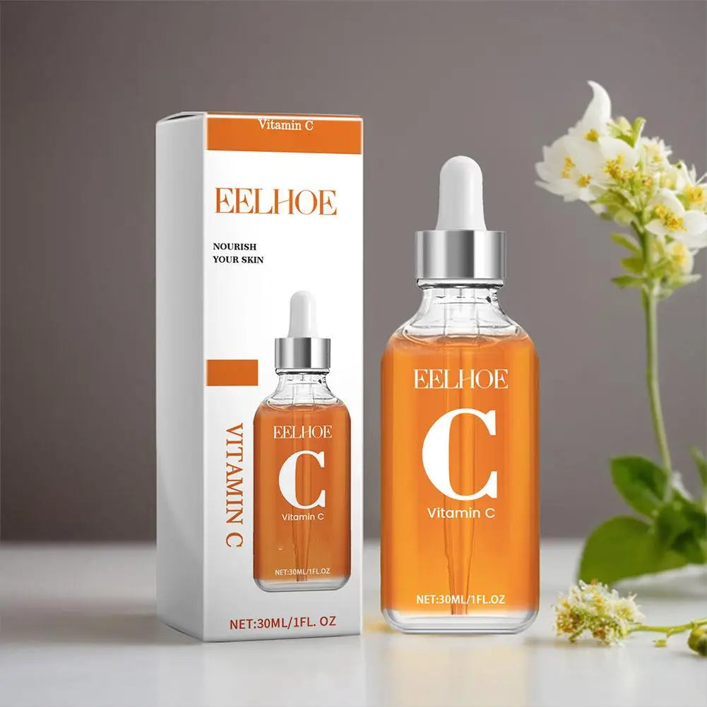 Vitamin C Serum & Vitamin C Cream for Face, Daily Moisturizing Series Hydrate & Plump Skin Care Brightening Serum Even Skin Tone
