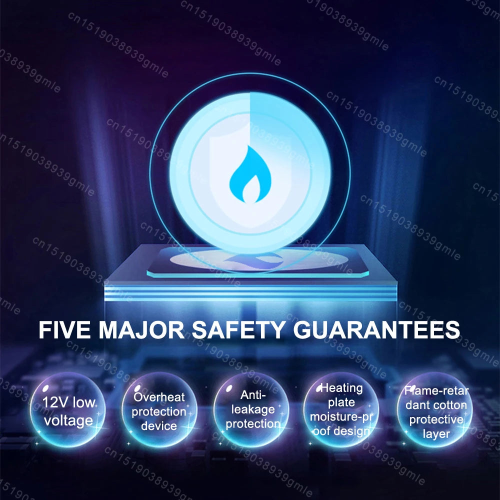 Electrically Heated Head Facial Paralysis Hot Pack Massage Mask Face Aftermath Recovery Instrument Face Spasm Crooked Mouth