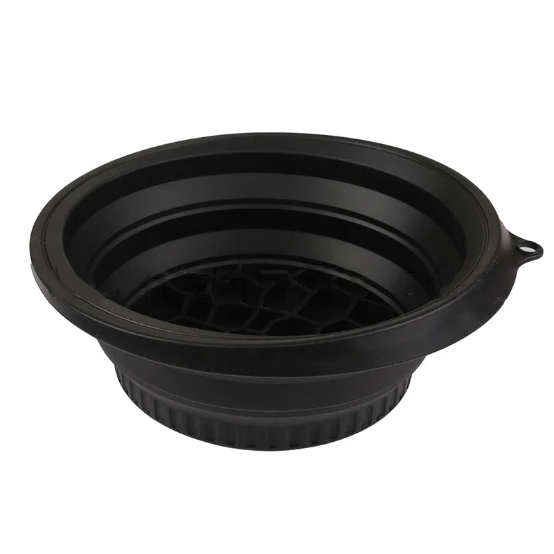 Large Bowl For Face Ice Bath Foldable Ice Bath Bowl Silicone Bowl For Dipping Face Ice Bath Ice Bath At Home〔White〕