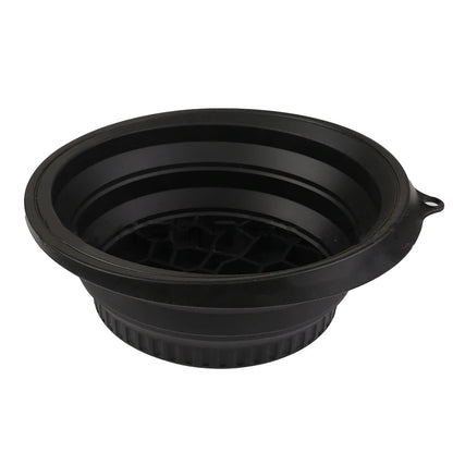 Large Bowl For Face Ice Bath Foldable Ice Bath Bowl Silicone Bowl For Dipping Face Ice Bath Ice Bath At Home〔White〕