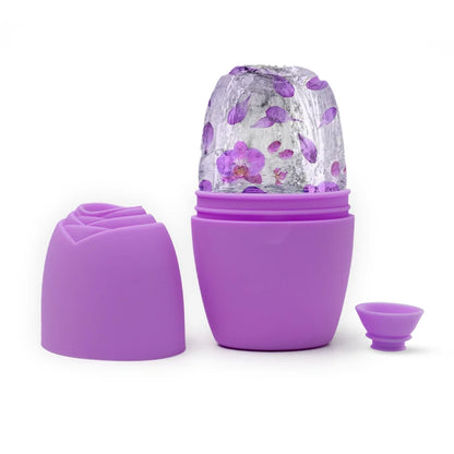 Ice Cube Face Roller Beauty Tools Silicone Mold For Eye Puffiness Facial Lifting Roller Shrink Pores Skin Educe Massager Ball