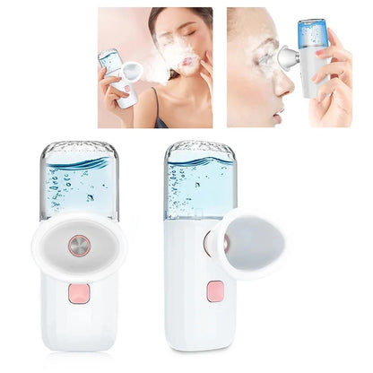 Eyes Mist Sprayer Beauty Device Rechargeable Mini Eye Care Handy Tools Handheld Nano Facial Mister Facial Steamer Face Hydrating