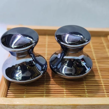 Gua Sha Face Massage Beauty Tool Mushroom Shape Terahertz Energy Stone Guasha Scraping Facial Massager for Spa Body Relaxing