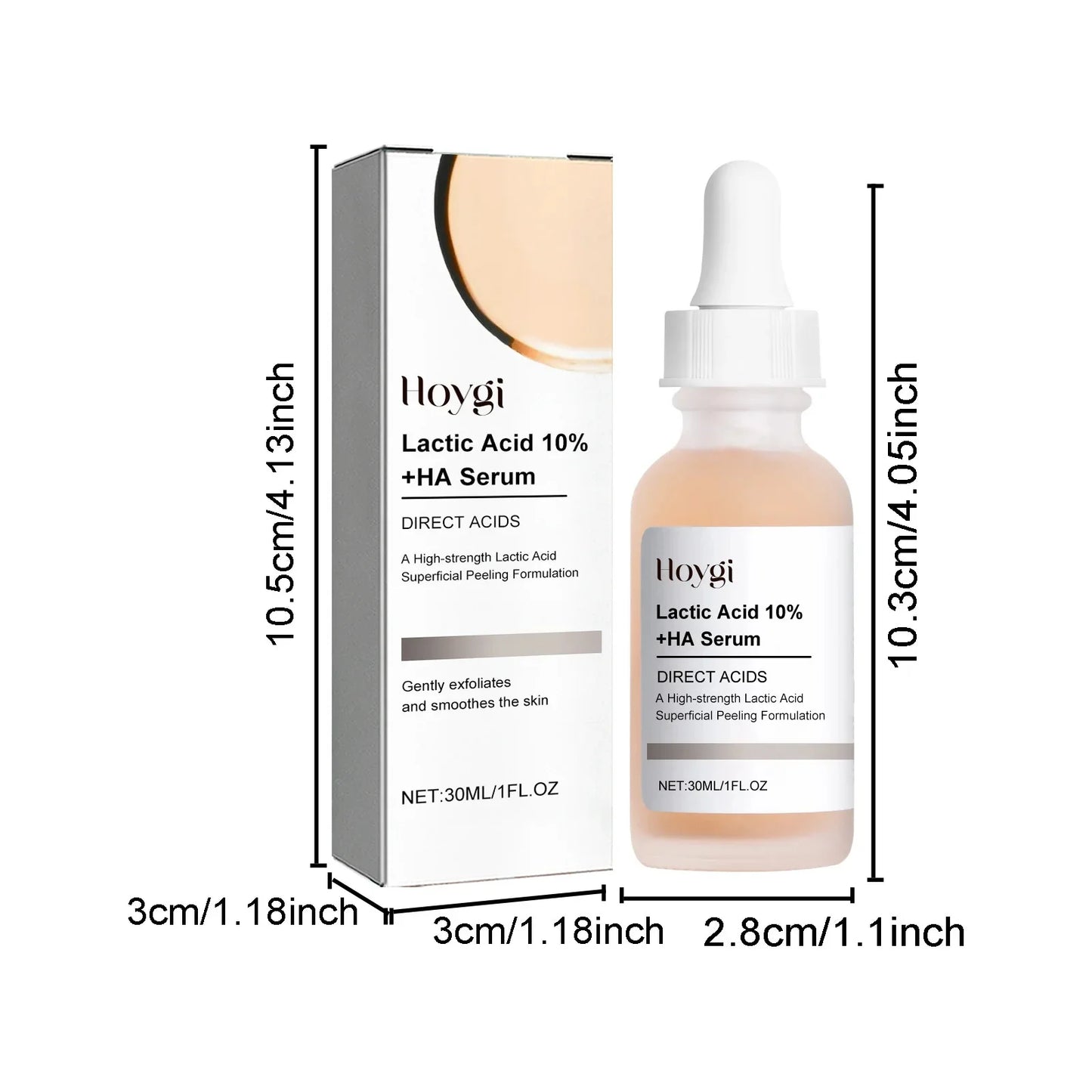 Remove Large Pores Serum Lactic Acid Facial Pore Shrinking Repairing Products Pore Minimizing Firming Smooth Korean Skin Care