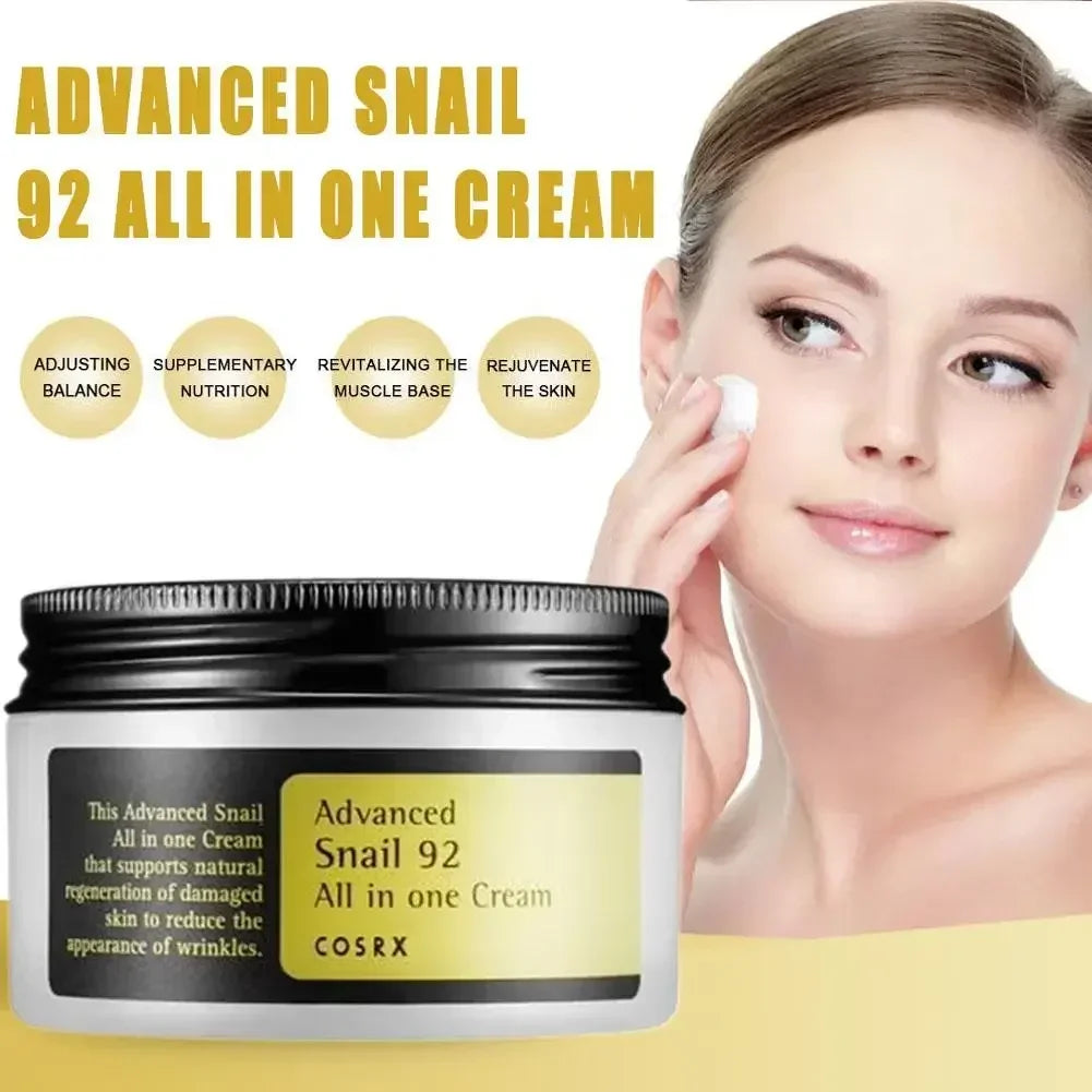 Advanced Snail 96 Mucin Power Essence/Cleanser/Cream Moisturizing Smoothing Nourishing Korean Cosmetics Facial Skin Care Product