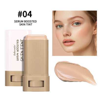 Beauty Balm Serum Boosted Skin Tint Foundation Stick Smooth Plumper Hight Coverage Travel Bronze Foundation Makeup