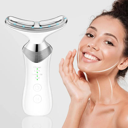 EMS Neck Face Beauty Device Facial Lifting Machine Skin Tighten Reduce Double Chin Anti Wrinkle Remove Lifting SkinCare Massager