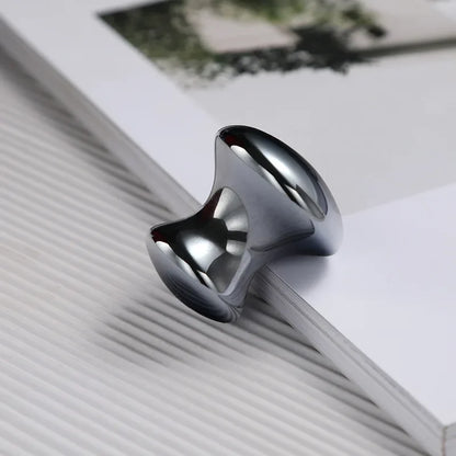 Gua Sha Face Massage Beauty Tool Mushroom Shape Terahertz Energy Stone Guasha Scraping Facial Massager for Spa Body Relaxing