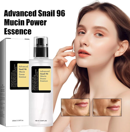 Snail Mucin Peptide Essence,Hyaluronic Acid Skin Repair Serum,Lightens Wrinkles And Dark Spots,Face Moisturizing and Hydrating