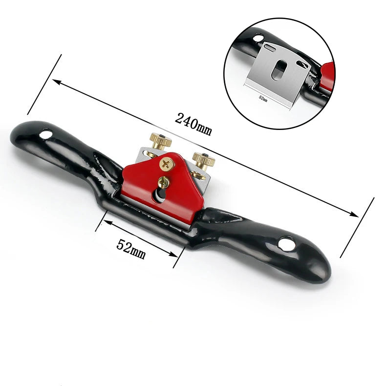 Wood Planer Woodworking Hand Planing Tools Mini Sharp Adjustable High Speed Steel Blade 9/10 Inch Carpenter Tools