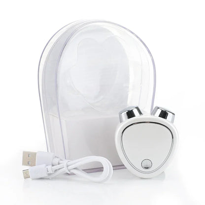 EMS Face Lifting Device Facial Microcurrent Roller Massage Sonic Vibration Skin Tightening Rejuvenation Anti Wrinkle Beauty Care