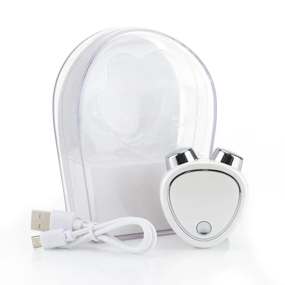 EMS Face Lifting Device Facial Microcurrent Roller Massage Sonic Vibration Skin Tightening Rejuvenation Anti Wrinkle Beauty Care