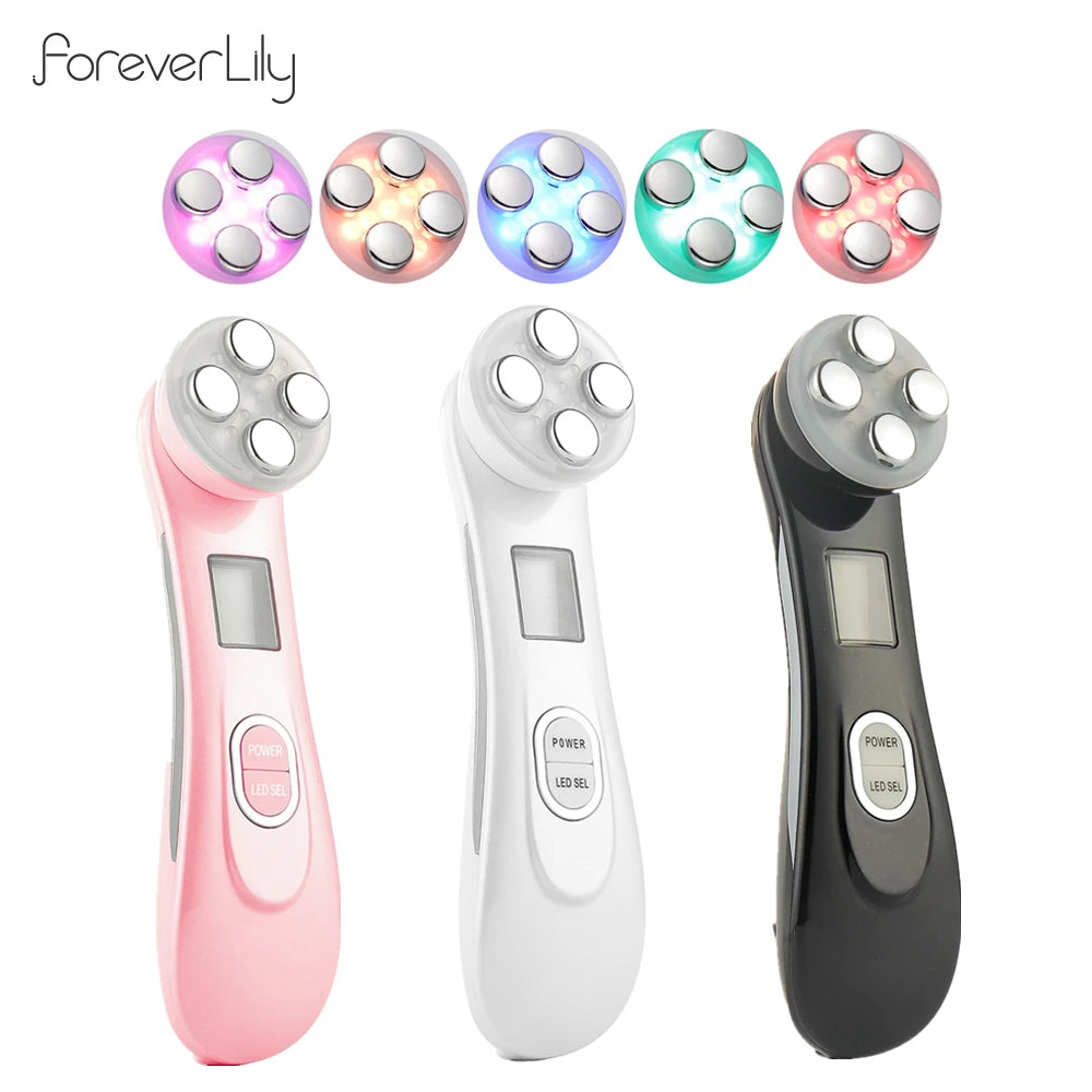 5 in 1 RF EMS LED Skin Tightening & Anti-Wrinkle Massager