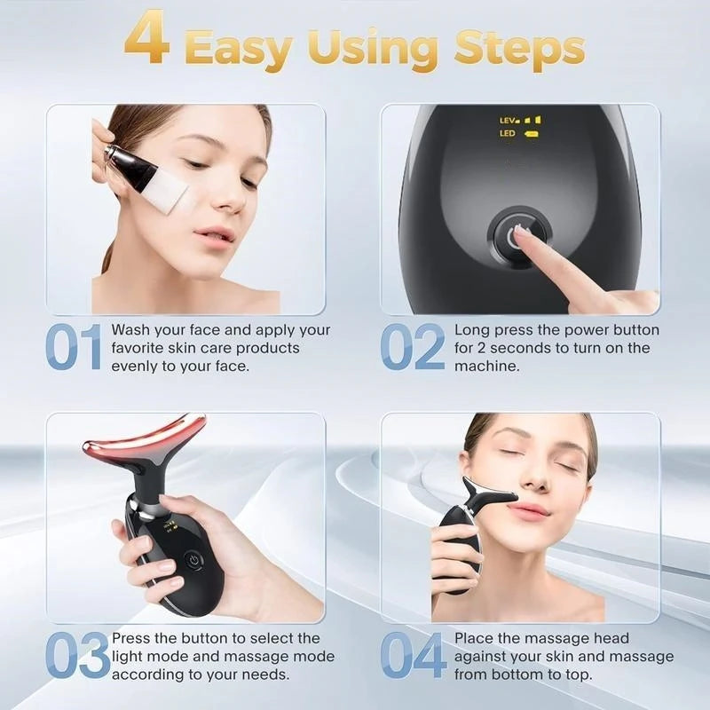 Vibrating Neck Device Beauty Gift