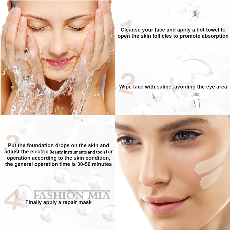 Korea 5ml BB Cream Glow Pigment Starter Kit Facial Niacinamide Foundation Cream Moisturizing Rejuvenation Skin Care