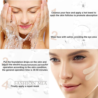 Korea 5ml BB Cream Glow Pigment Starter Kit Facial Niacinamide Foundation Cream Moisturizing Rejuvenation Skin Care