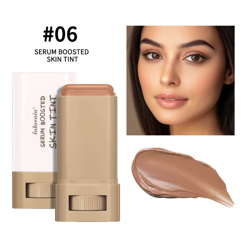 Beauty Balm Serum Boosted Skin Tint Foundation Stick Smooth Plumper Hight Coverage Travel Bronze Foundation Makeup