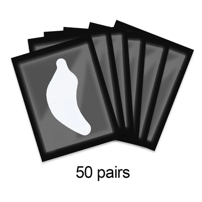 50 Pairs Eyelash Extension Patch Hydrogel Patches Gel Pad Makeup Lash Lift Tools Under Eye Patch Pads for Eyelash Extension