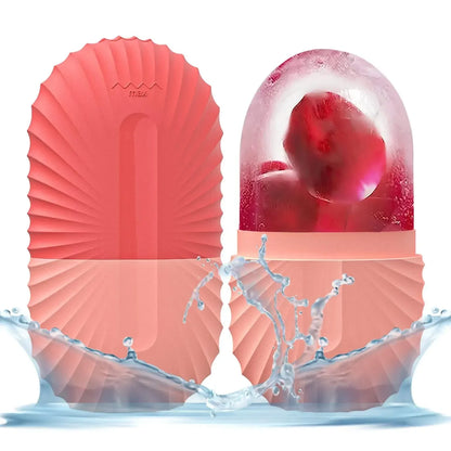 Ice Facial Roller Skin Care Beauty Lifting Contouring Tools Ice Cube Trays Ice Globe Balls Face Massager Skin Care Tool