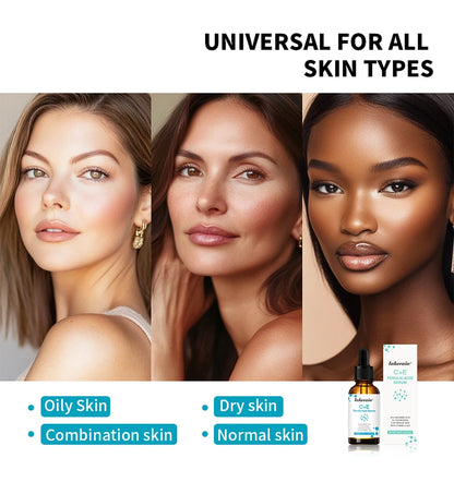 Vitamin C Face Serum Vitamin CE Serum with Ferulic Acid for Women Vitamin E&Ferulic Serum Skin Care, Vitamin C Serum for Face