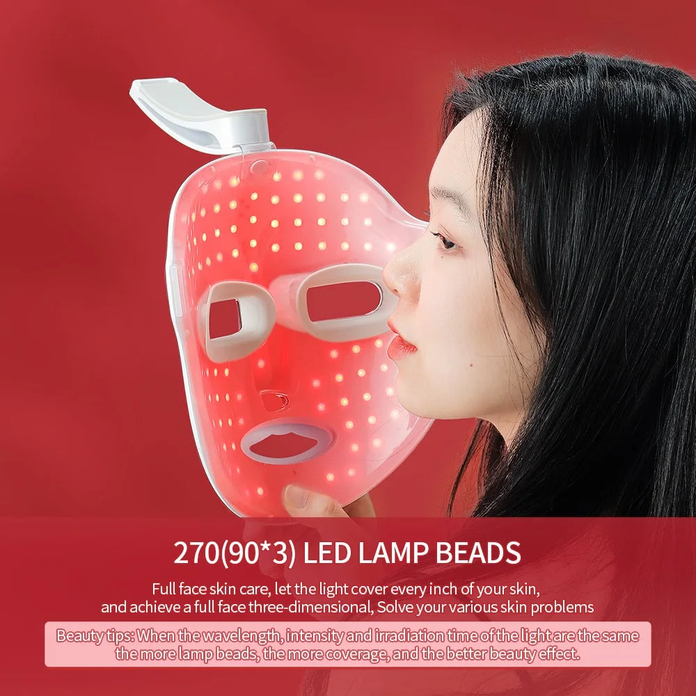 Wireless 7 Colors Face LED Mask Photon Facal Beauty Mask