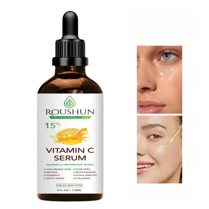 118ml Vitamin C SerumFace Care Skin Care Essence Liquid Hydrating Moisturizing  EssenceTO Body, Eye, Face,  HandEssential Oil