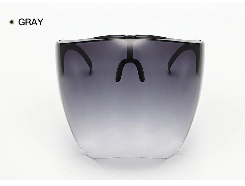 Full Face Sunglasses Mask Women Men Protective Faceshield Glasses Goggles Covered Spherical Lens Anti-Spray Cycling Sunglasses